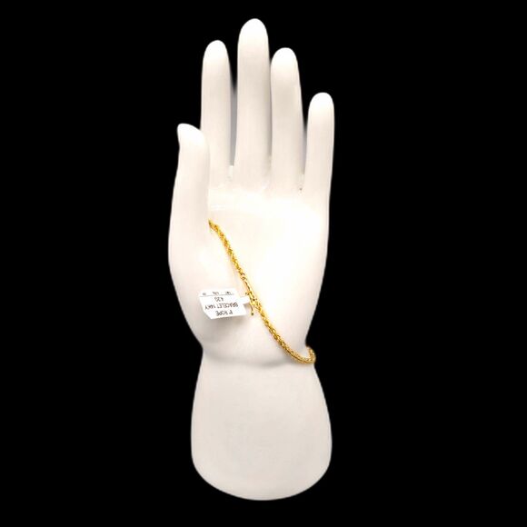 14KT YELLOW GOLD / 4.20G / 8